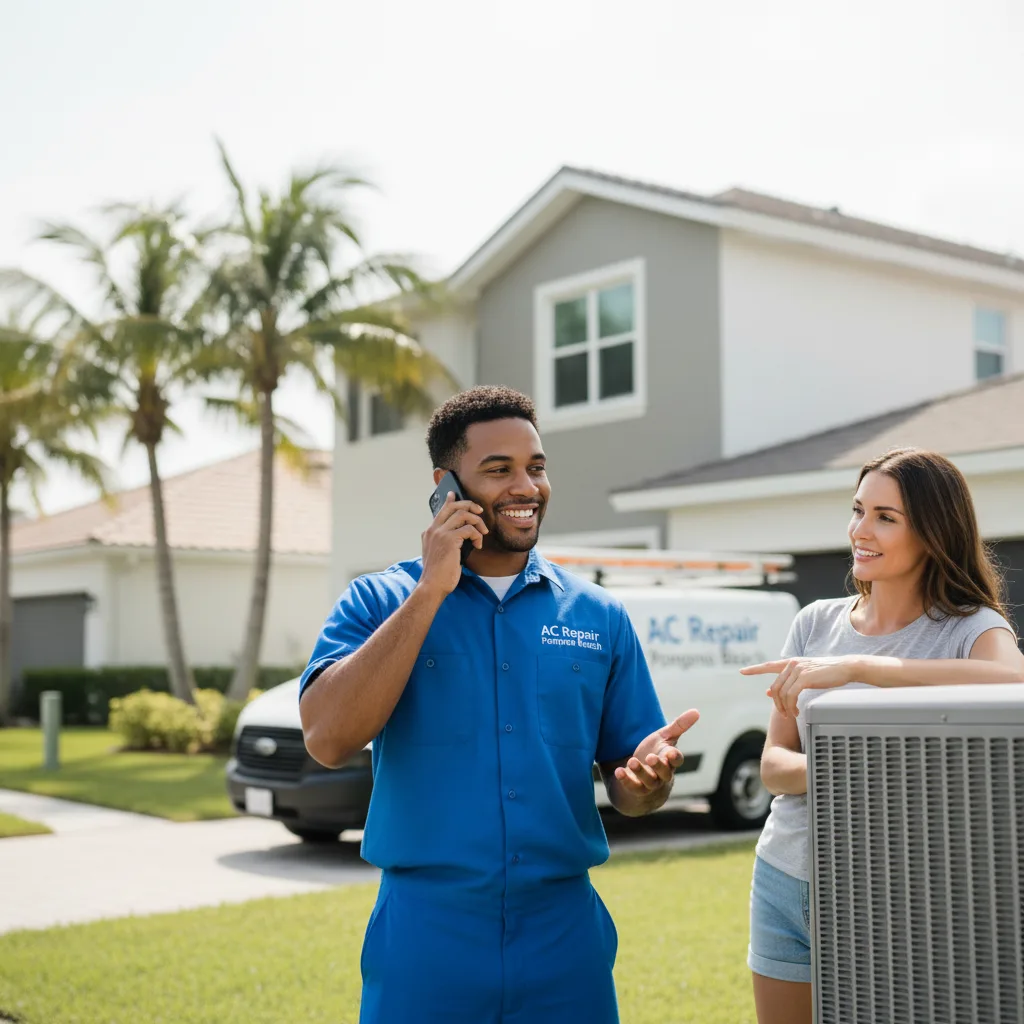 AC Repair Pompano Beach customer support in Salem Lakes